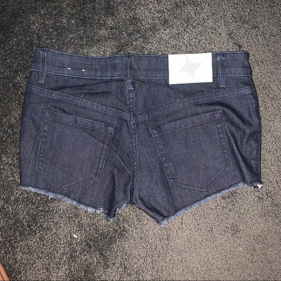 BCBGeneration Faded Blue Denim Shorts - Picture 2 of 5